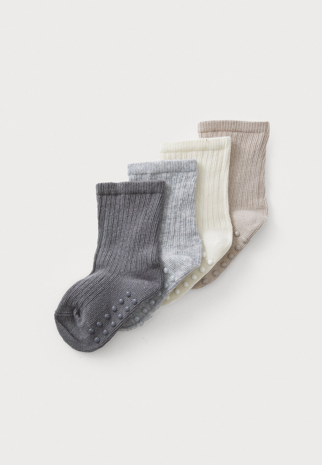 

Носки SOLID UNISEX 4 PACK Lindex, слоновая кость