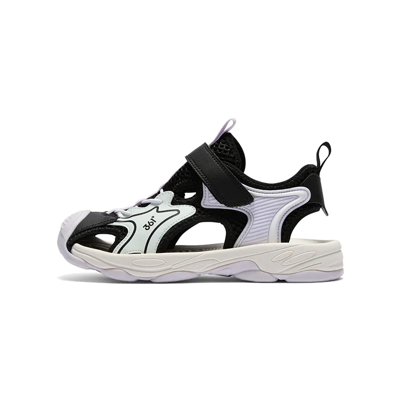 Детские сандалии Kids 361°KIDS, Carbon black / bud green / 361 degrees white