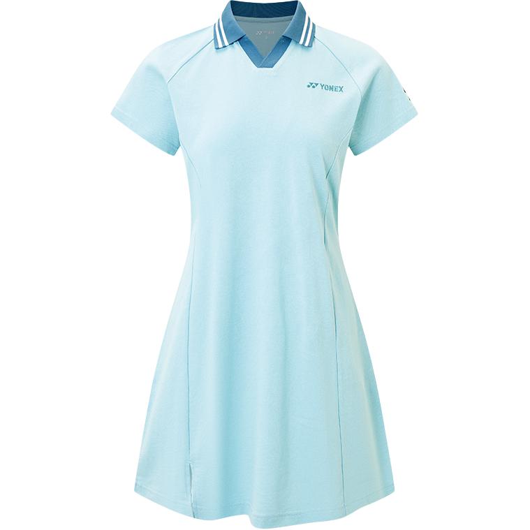

Женское платье с коротким рукавом YONEX, светло-голубой