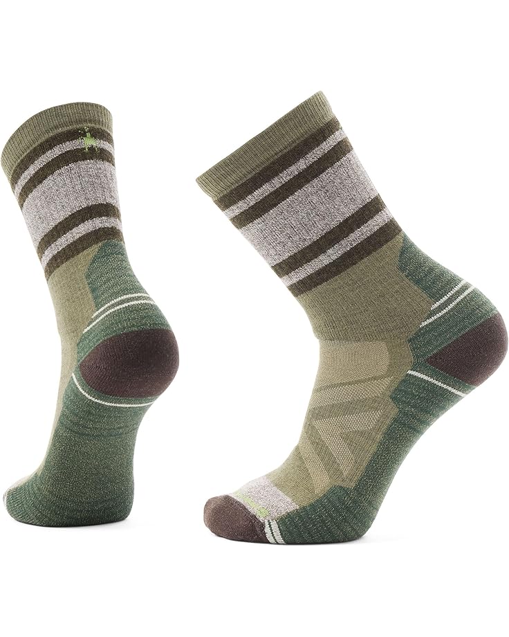 

Носки Smartwool Hike Full Cushion Lolo Trail Crew Socks, цвет Winter Moss