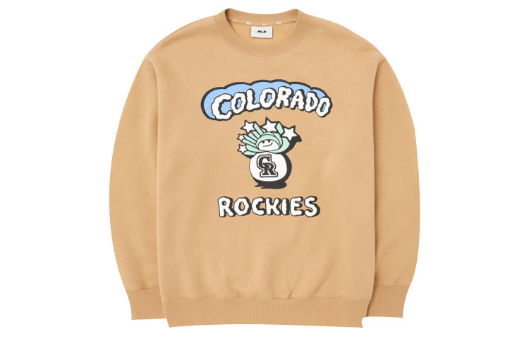 

MLB Толстовка Colorado Rockies унисекс желтая