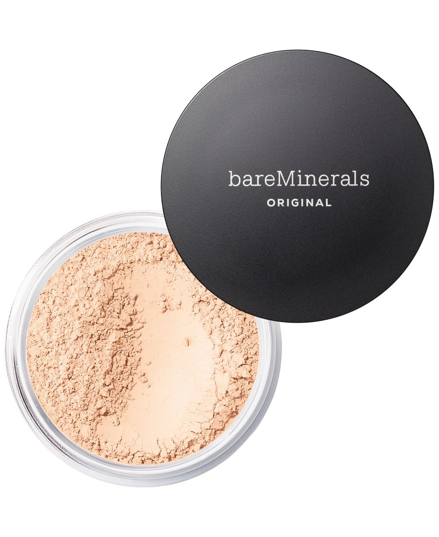 Оригинальная рассыпчатая пудра-основа SPF 15 BareMinerals, цвет fair 01 - for fairest porcelain skin with cool undertones — фото 3
