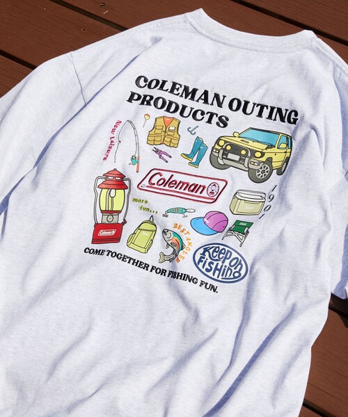 

Футболка, пепельно-серый Coleman