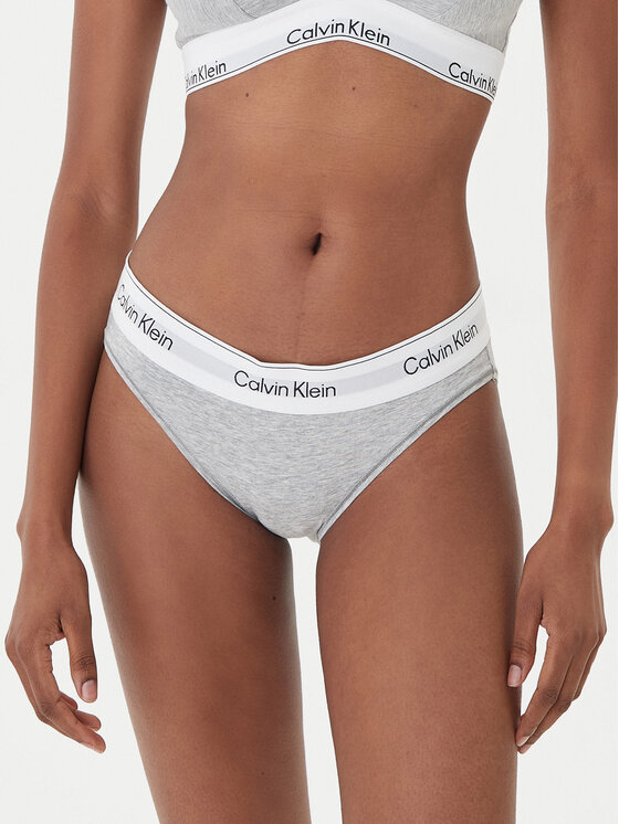 

Классические женские трусы LV00QF8520 Calvin Klein Underwear, серый