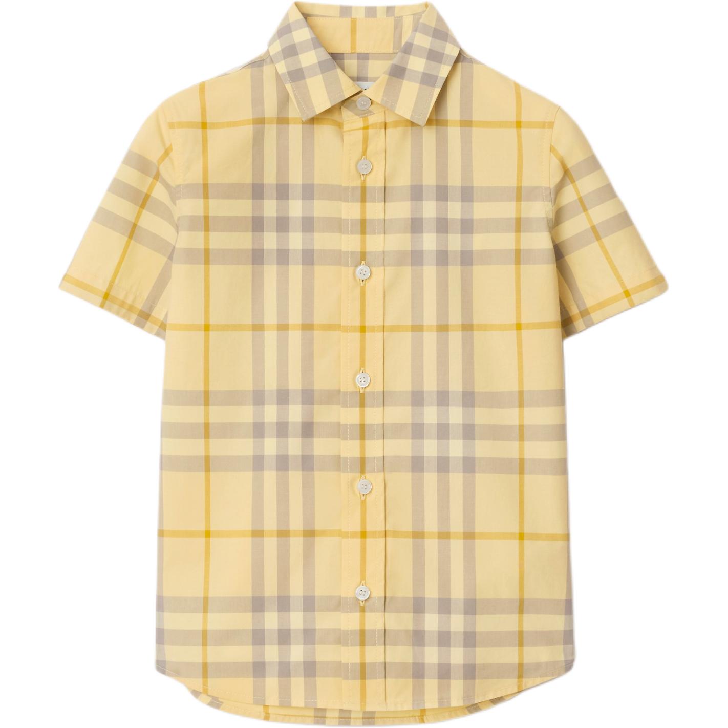 

Burberry Рубашка летняя детская Yellow