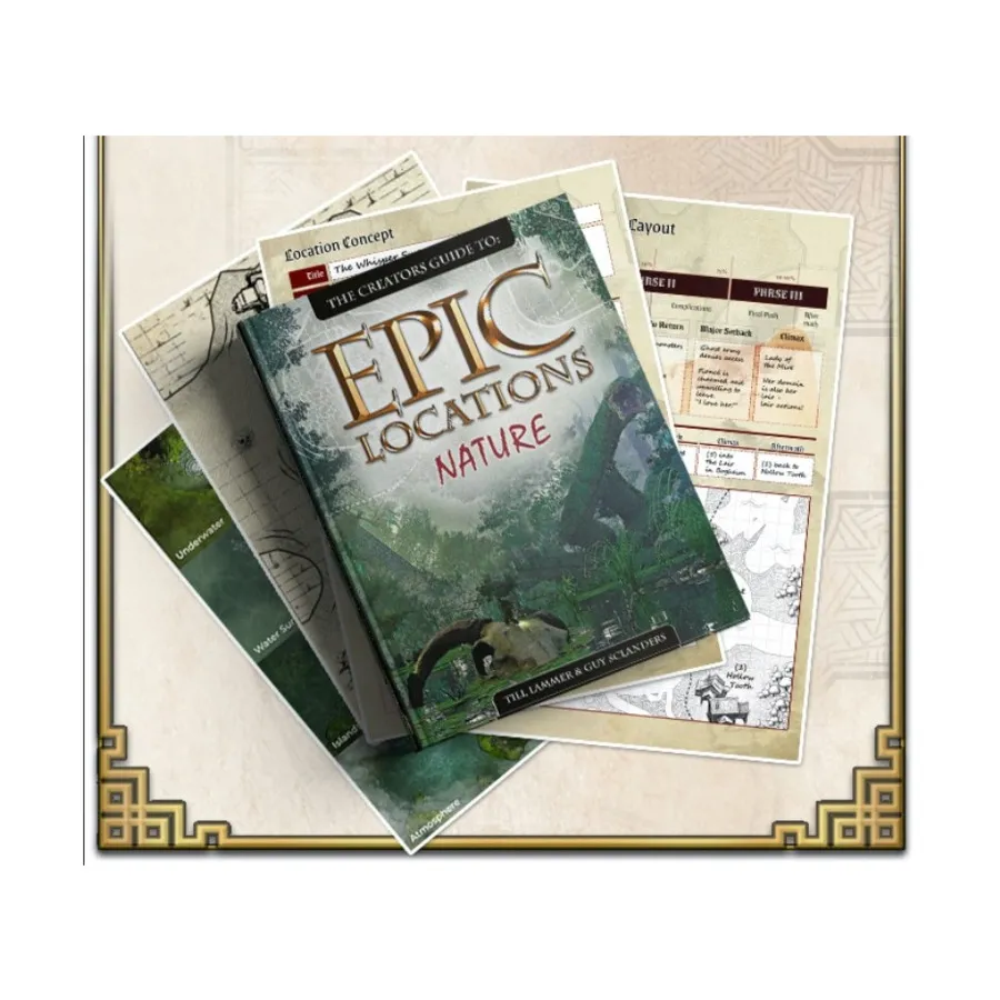 

Creators Guide to - Epic Locations, Nature, Role Playing Games (Great GM), твердый переплет