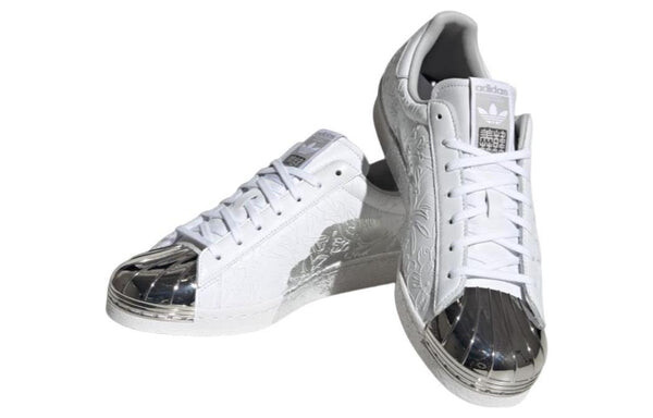 Кроссовки оригиналы суперзвезда 80-х x хан мейлин Adidas, белый — фото 3