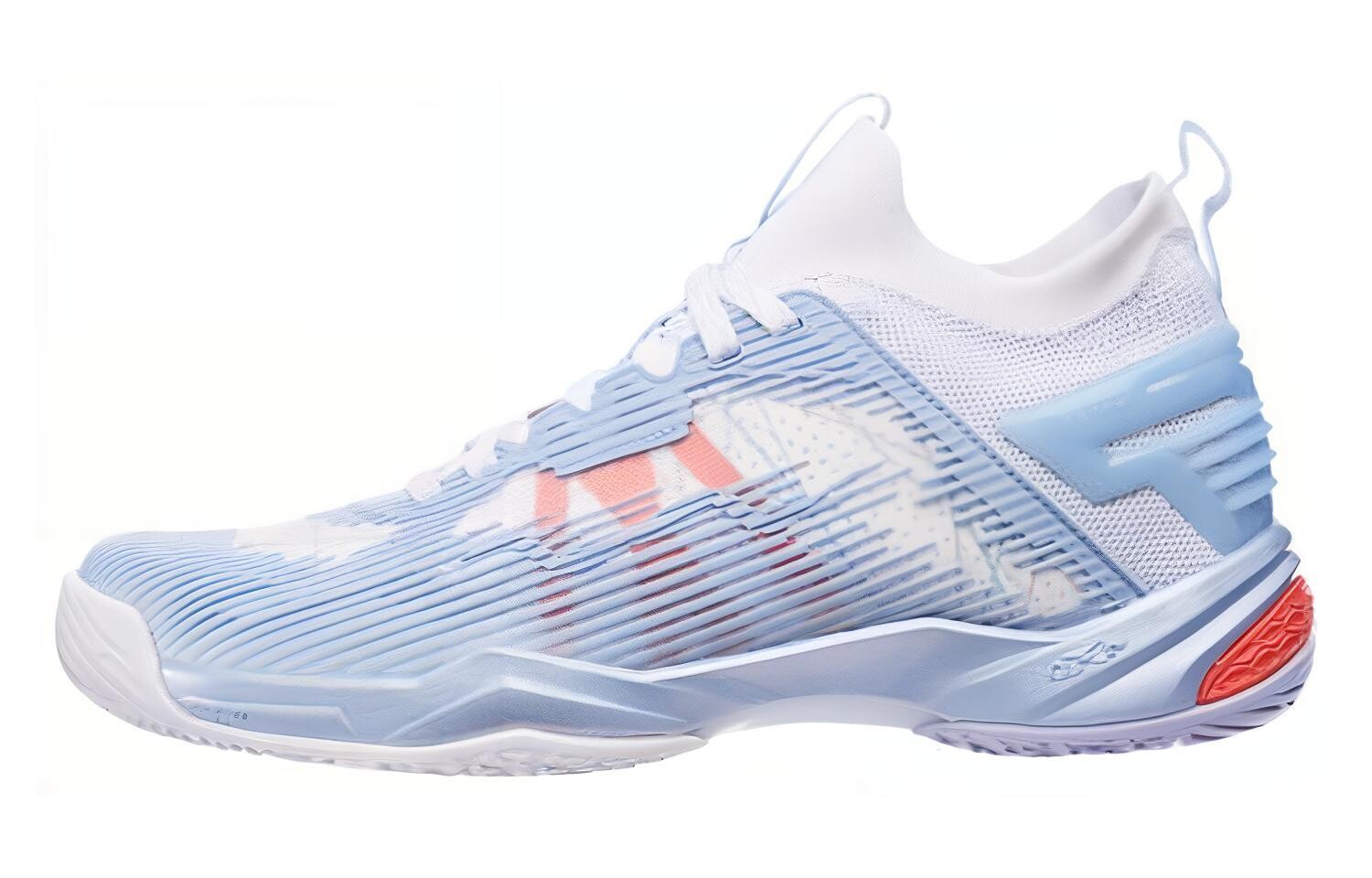 

Кроссовки DECATHLON Badminton Shoes Men Low-top Blue/White, синий/белый