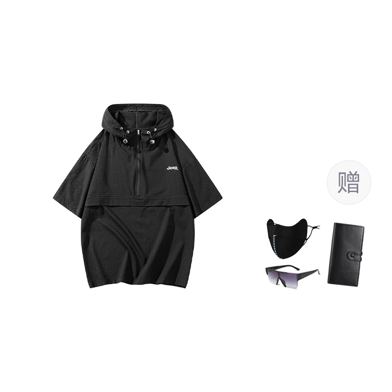 

Футболка Unisex Hooded Moderate Straight Fit Jeep, pure черный[giveaway included]