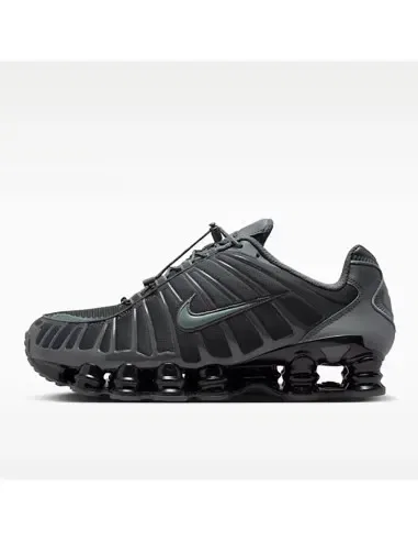 Кроссовки низкие Shox, Nike, железно-серый/серо-зеленый-черный