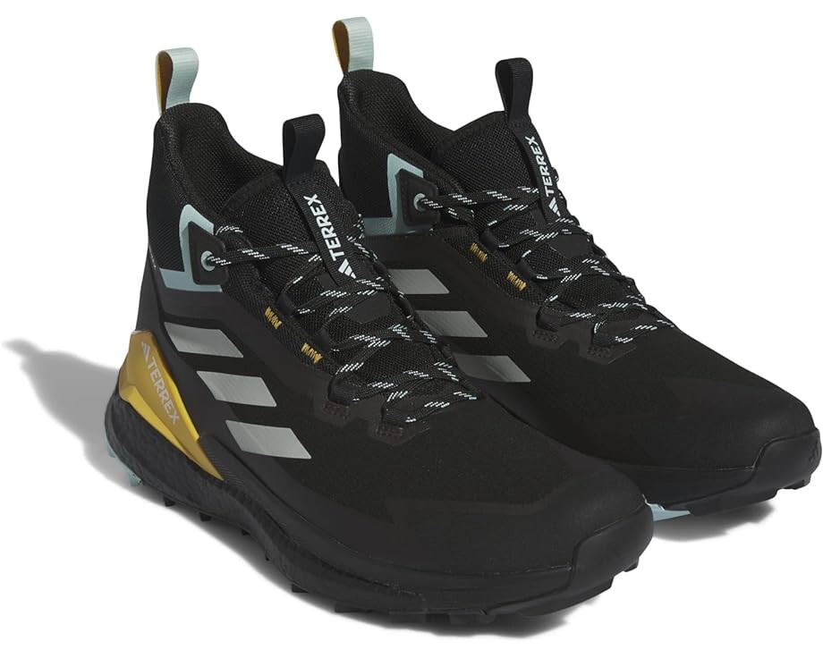 

Походная обувь adidas Outdoor Terrex Free Hiker 2 GTX, цвет Core Black/Wonder Silver/Semi Flash Aqua