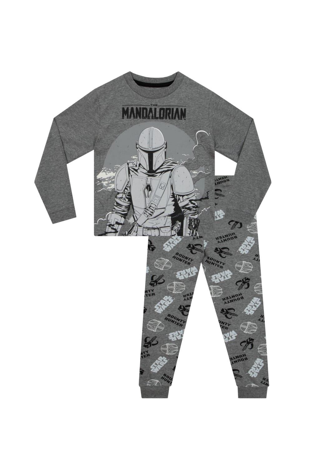 

Мандалорская длинная пижама Star Wars, серый