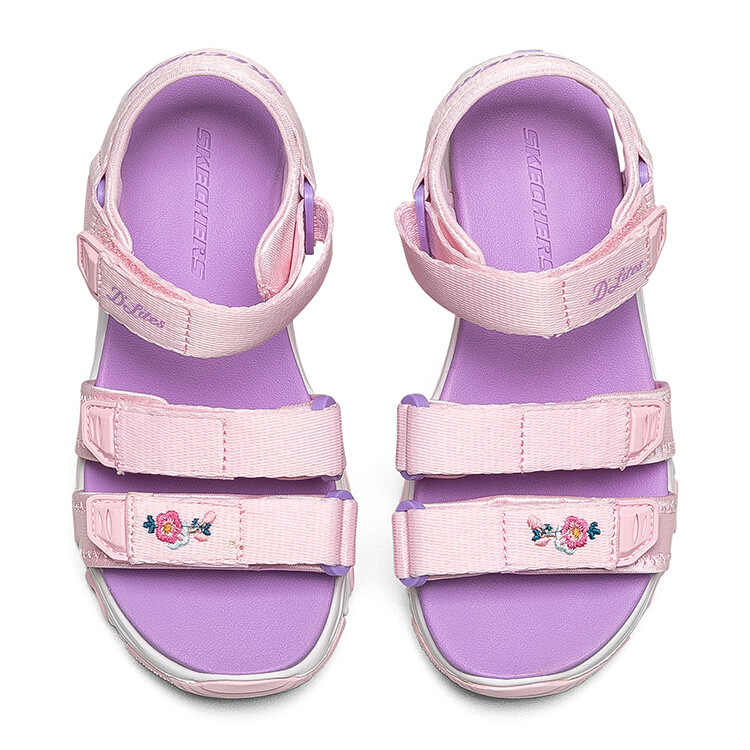 Сандалии детские серии D"LITES GS Фиолетовый/Розовый Skechers — фото 4