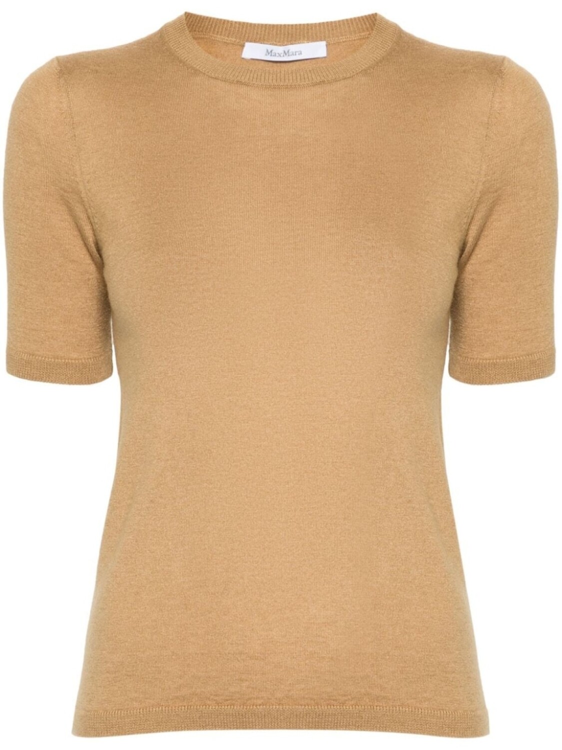 

Max Mara джемпер Warren с короткими рукавами, нейтральный цвет