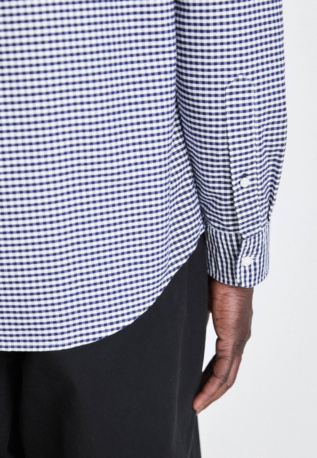 

Рубашка Heritage Oxford Gingham Shirt Tommy Hilfiger, темно-синий