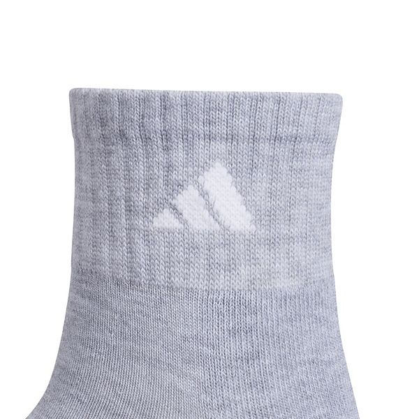 Женские носки классические с амортизацией, 6 пар Adidas, Cool Heather White — фото 2