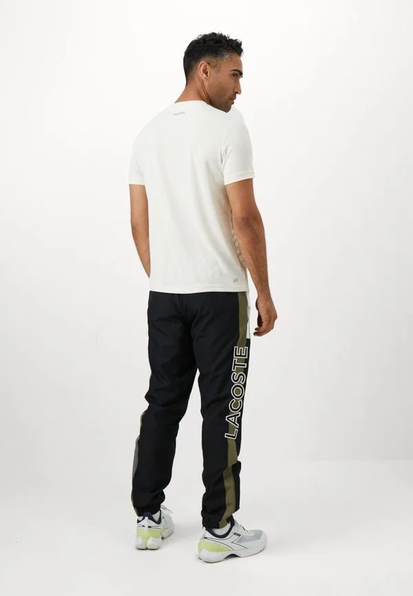 Спортивные штаны Lacoste Sport, Black/Olive/White — фото 3