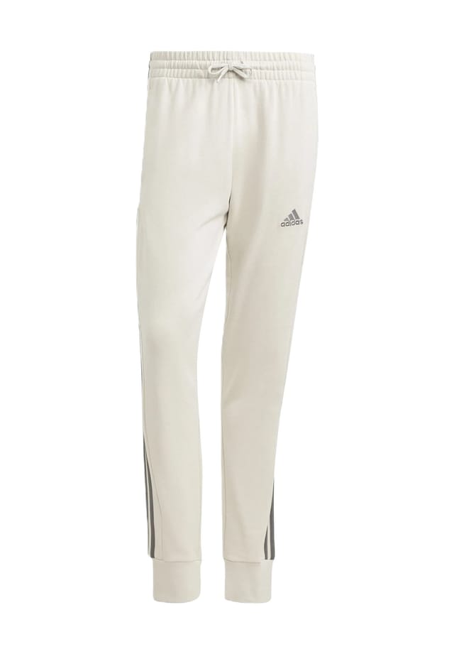 

Хлопковые спортивные штаны Essentials Adidas, цвет alumin
