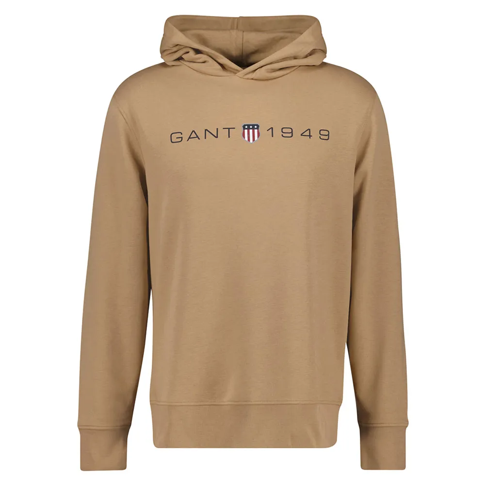 

Худи Gant Printed Graphic, бежевый