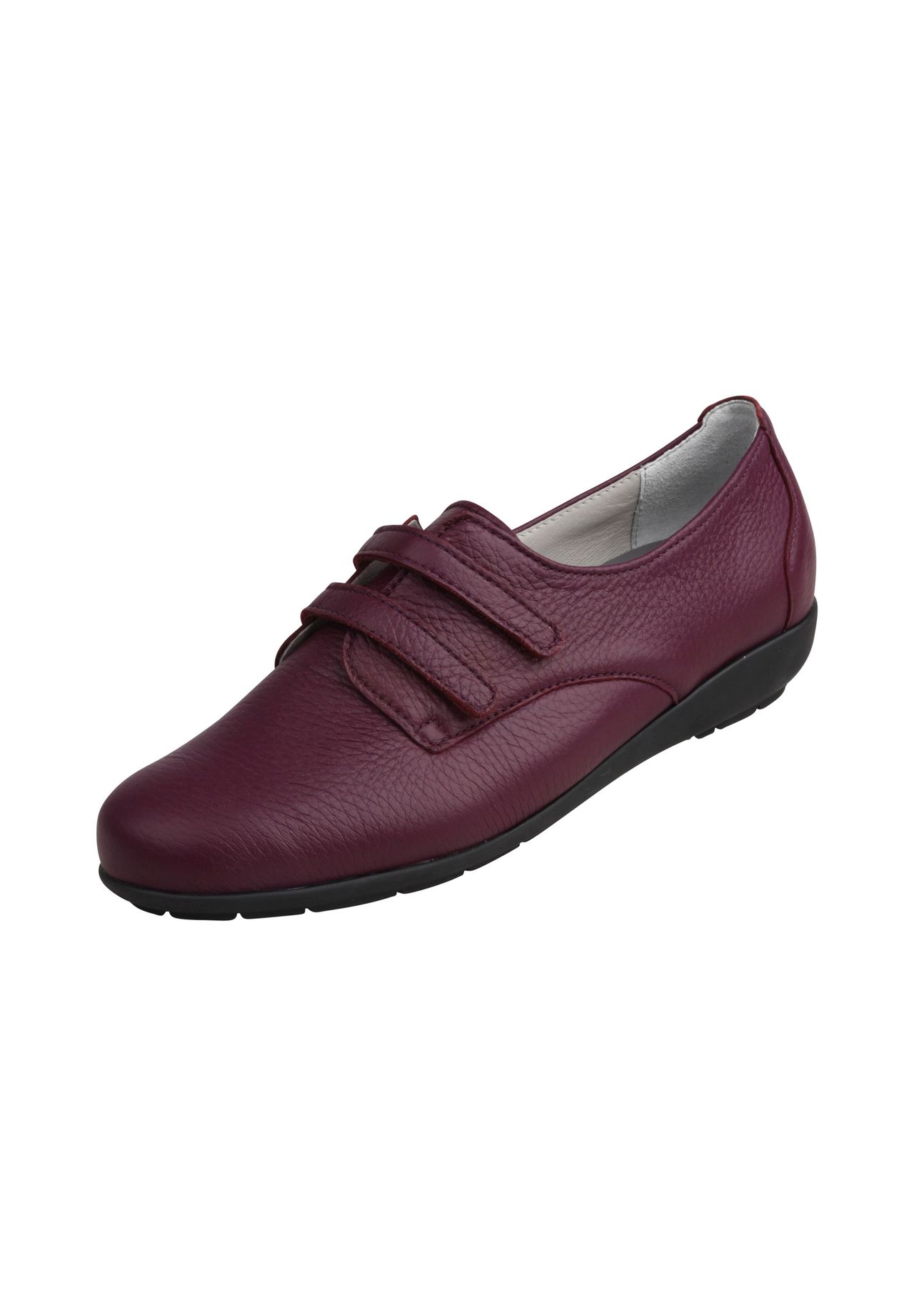 Кроссовки на липучке Frieda из гибкой кожи оленя Natural Feet, фиолетовый