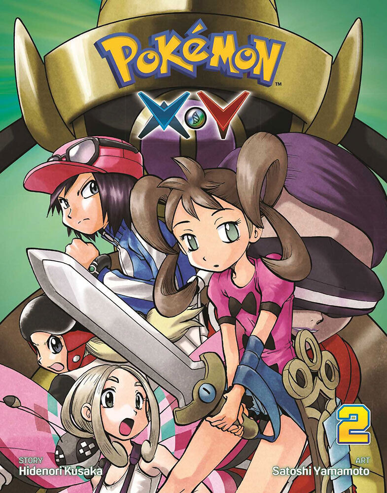 

Манга Pokemon XY Manga Volume 2
