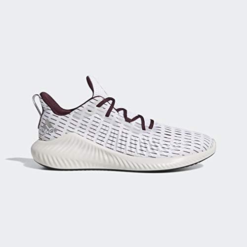 Женские кроссовки для бега adidas Alphabounce Beyond, белый/бордовый — фото 3