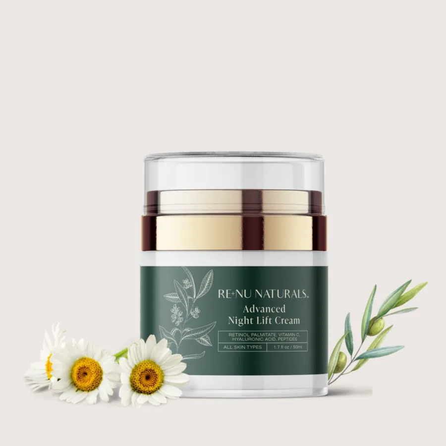 Усовершенствованный лифтинг-крем Renu Naturals, белый