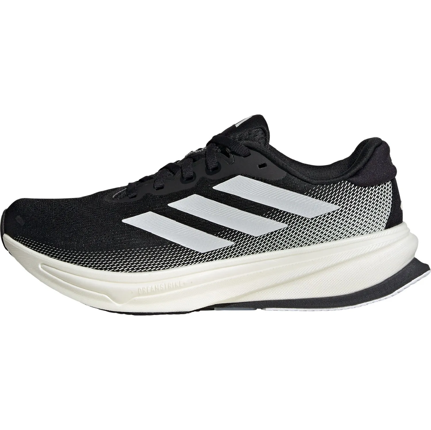 Женские кроссовки Supernova Rise 2 для бега по дороге adidas, Core Black/Zero Met/Crystal — фото 2