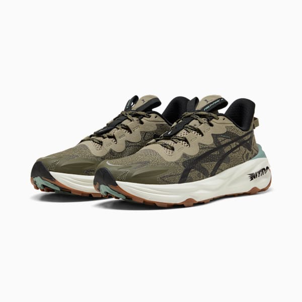 Мужские кроссовки для бега по пересеченной местности Fast-Trac Nitro 3 Puma, зеленый — фото 2