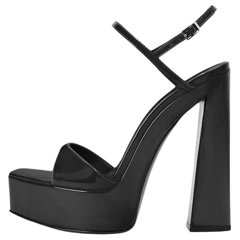 Giuseppe Zanotti Сандалии GZ One Strap 14,5 см женские, черные