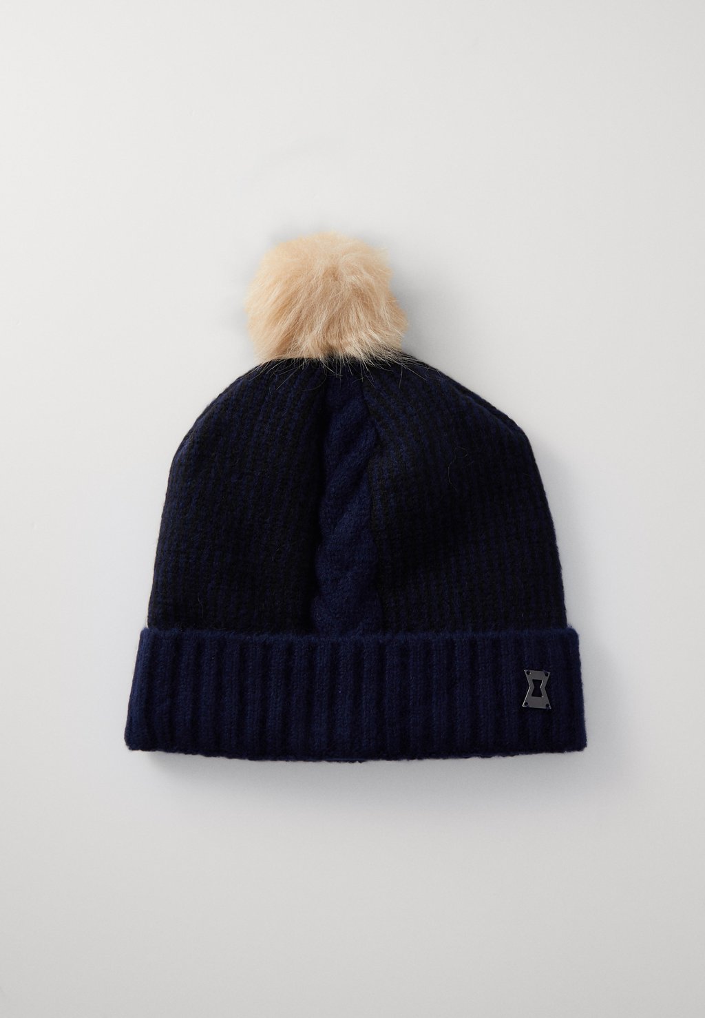 

Шапка PLAIT POM HAT Spyder, темно-синий