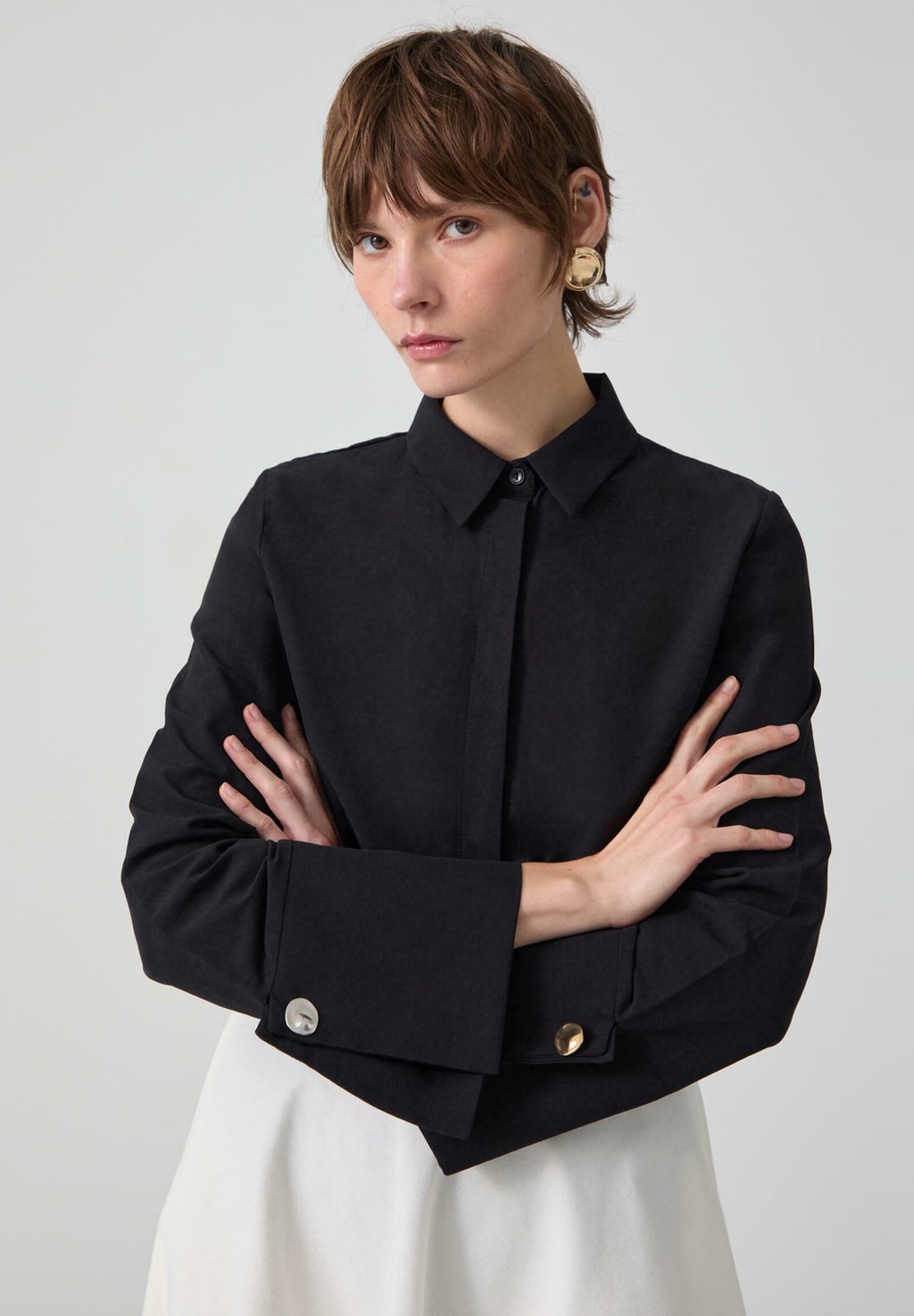 

Рубашка WIDE CUFF Touché Privé, черный