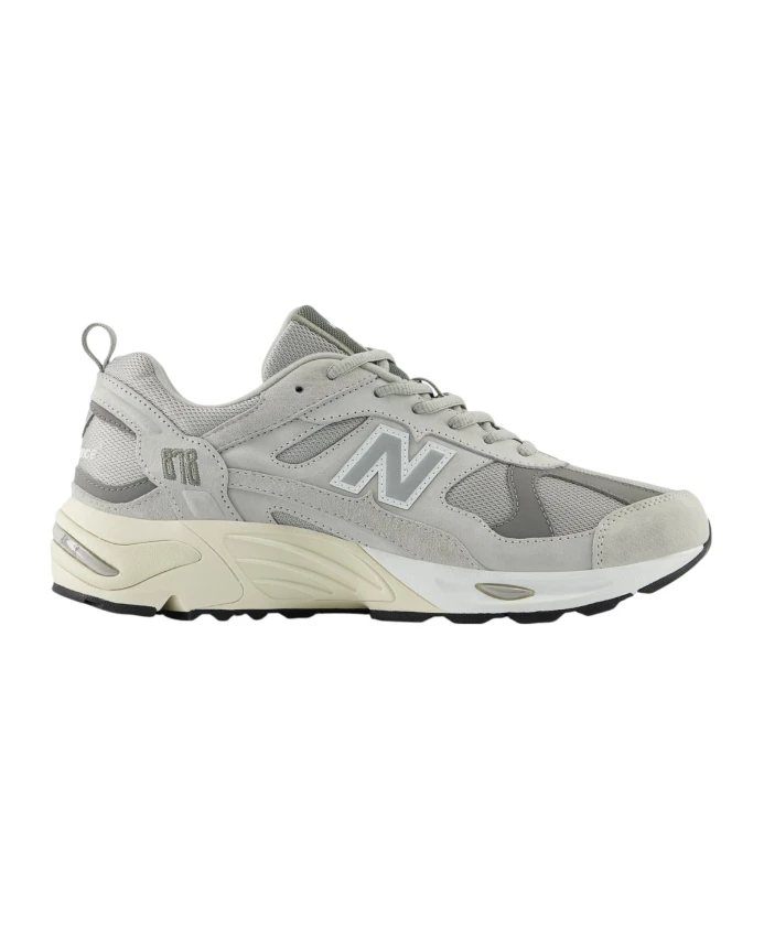 

Серые кроссовки cm878mt1 замша/сетка/резина New Balance, серый