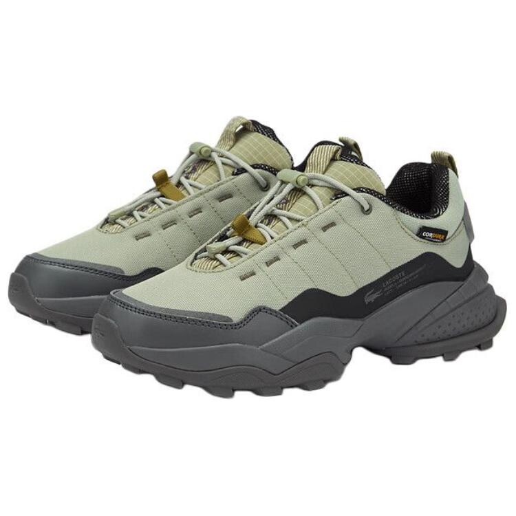 Кроссовки мужские Lifestyle Shoes Men Low-Top Lacoste, зеленый — фото 3