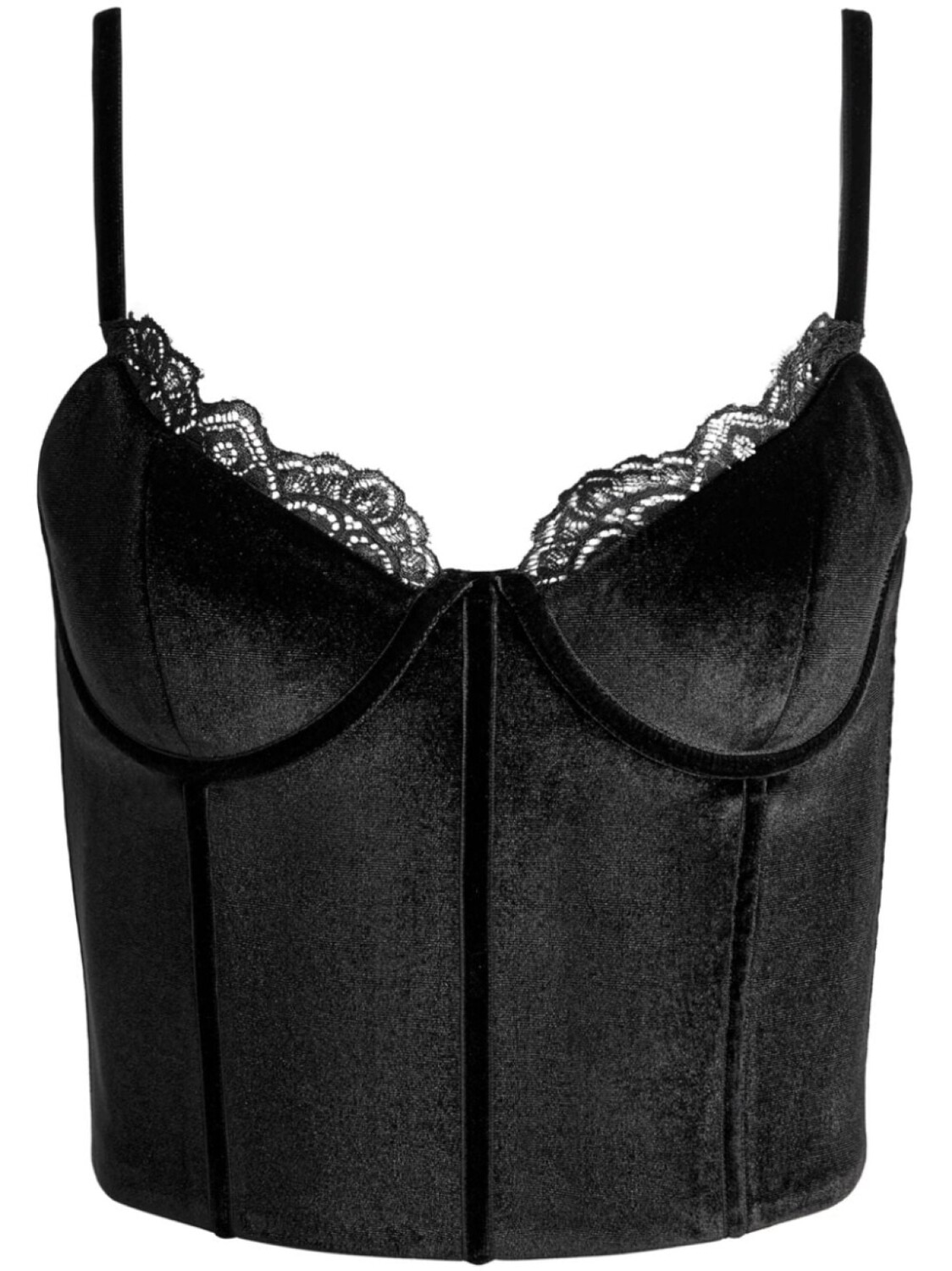 

Укороченный топ Denna Alice + olivia, черный