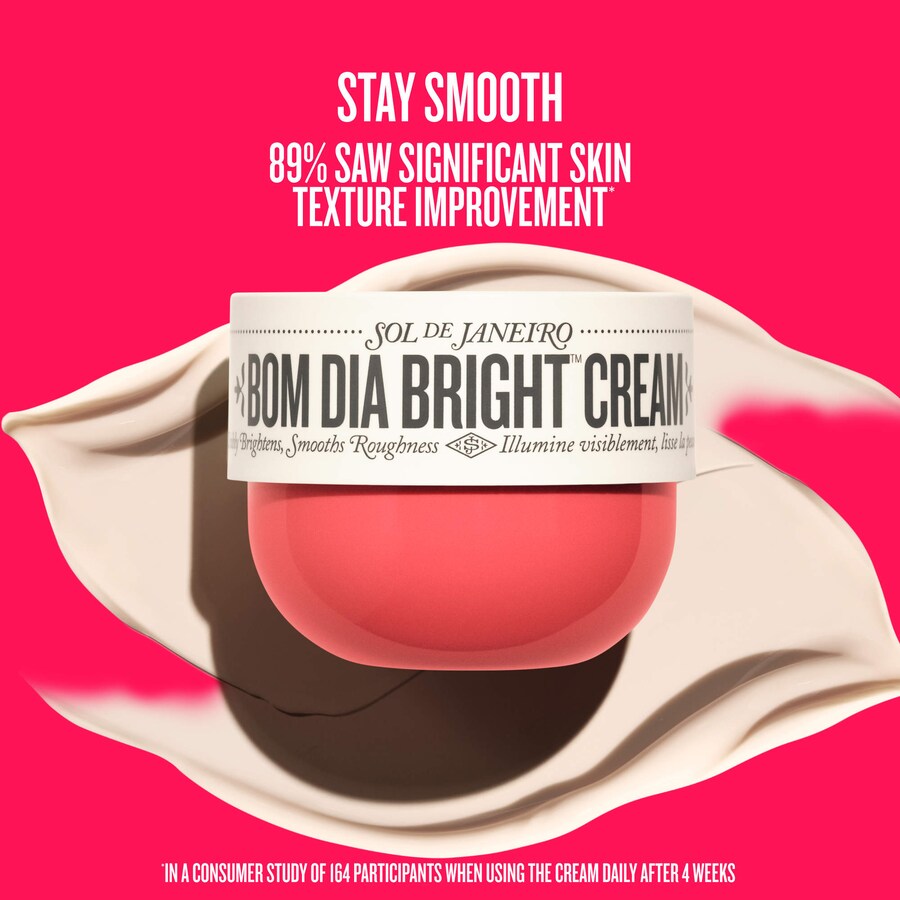 Крем для тела Bom Dia Bright с витамином С, заметно осветляющий и разглаживающий кожу. Sol de Janeiro, 2.5 oz/75 ML — фото 2