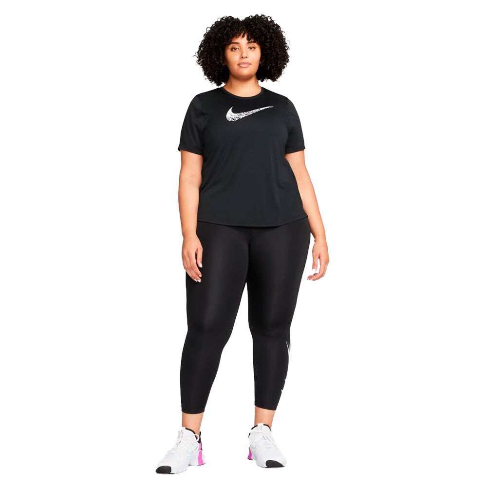 Футболка Nike Swoosh Big, черный — фото 4