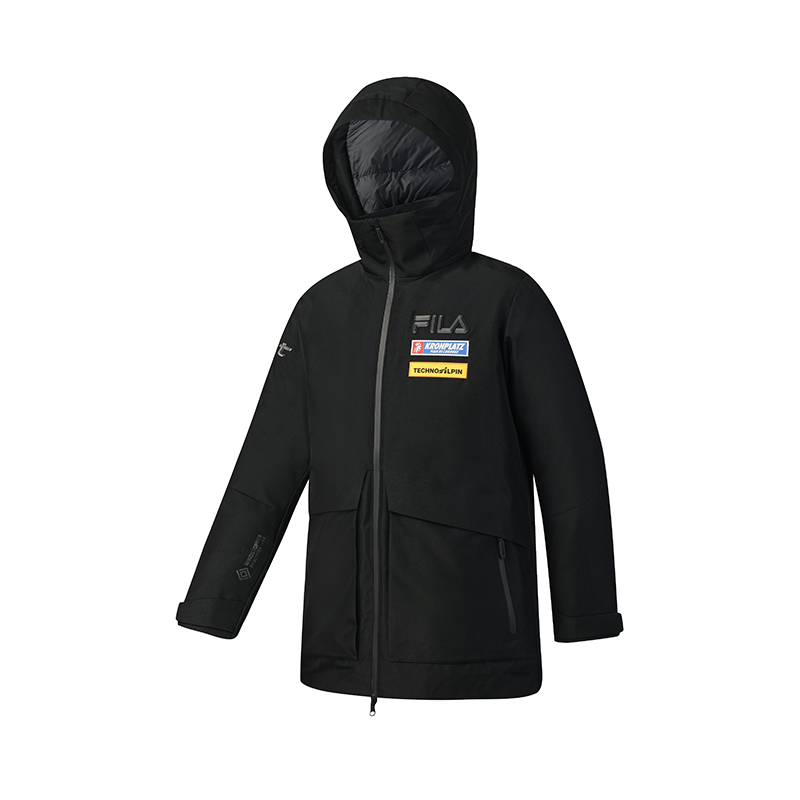 

Спусковая лыжная куртка мужская FILA, черный