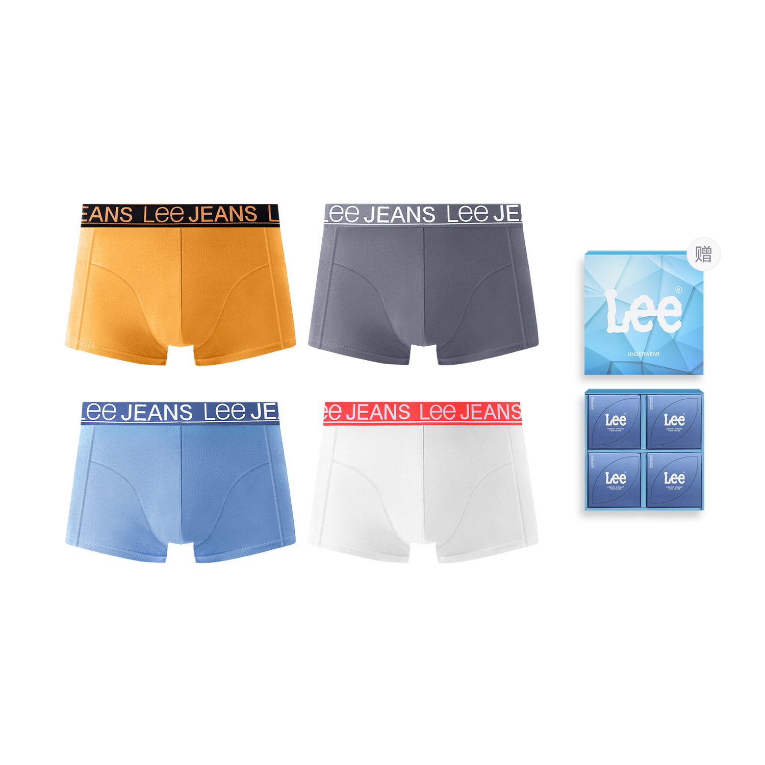 

Lee Sunset 4.0 подарочный набор мужского белья 4 шт