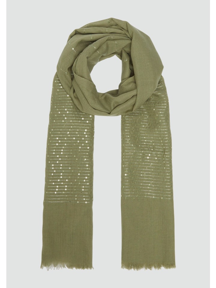 

s.Oliver Шарф цвета 7721_оливково-зеленый