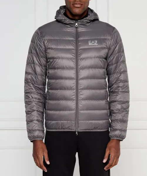 

Пуховик Regular fit Ea7, серый