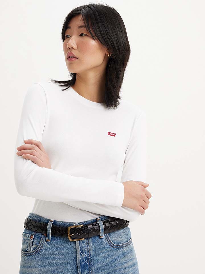 

Лонгслив Levi's Longsleeve, белый