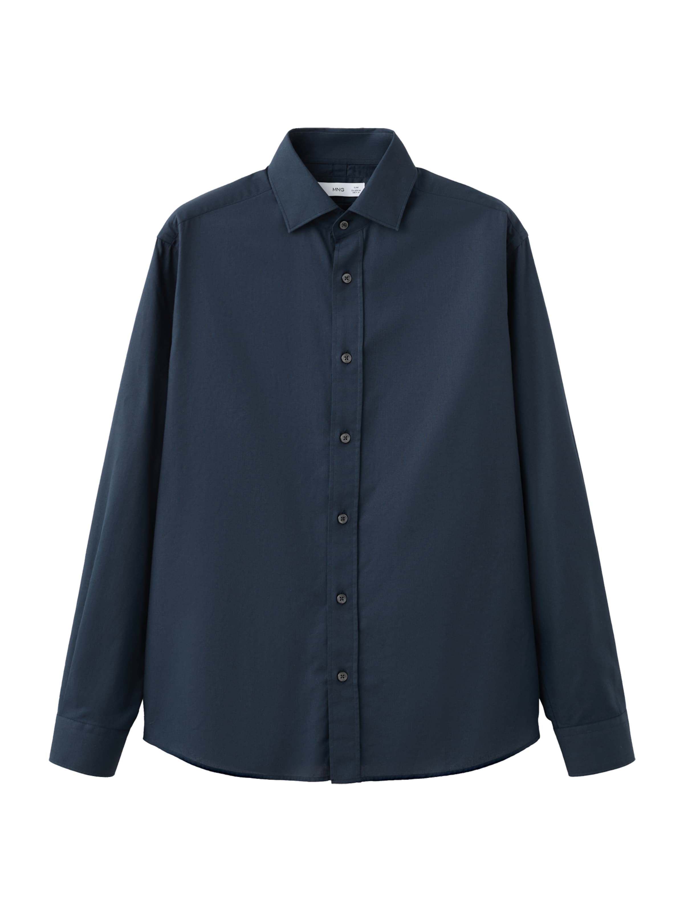 

MANGO MAN Повседневная рубашка 'Zeus' для делового стиля в цвете Navy