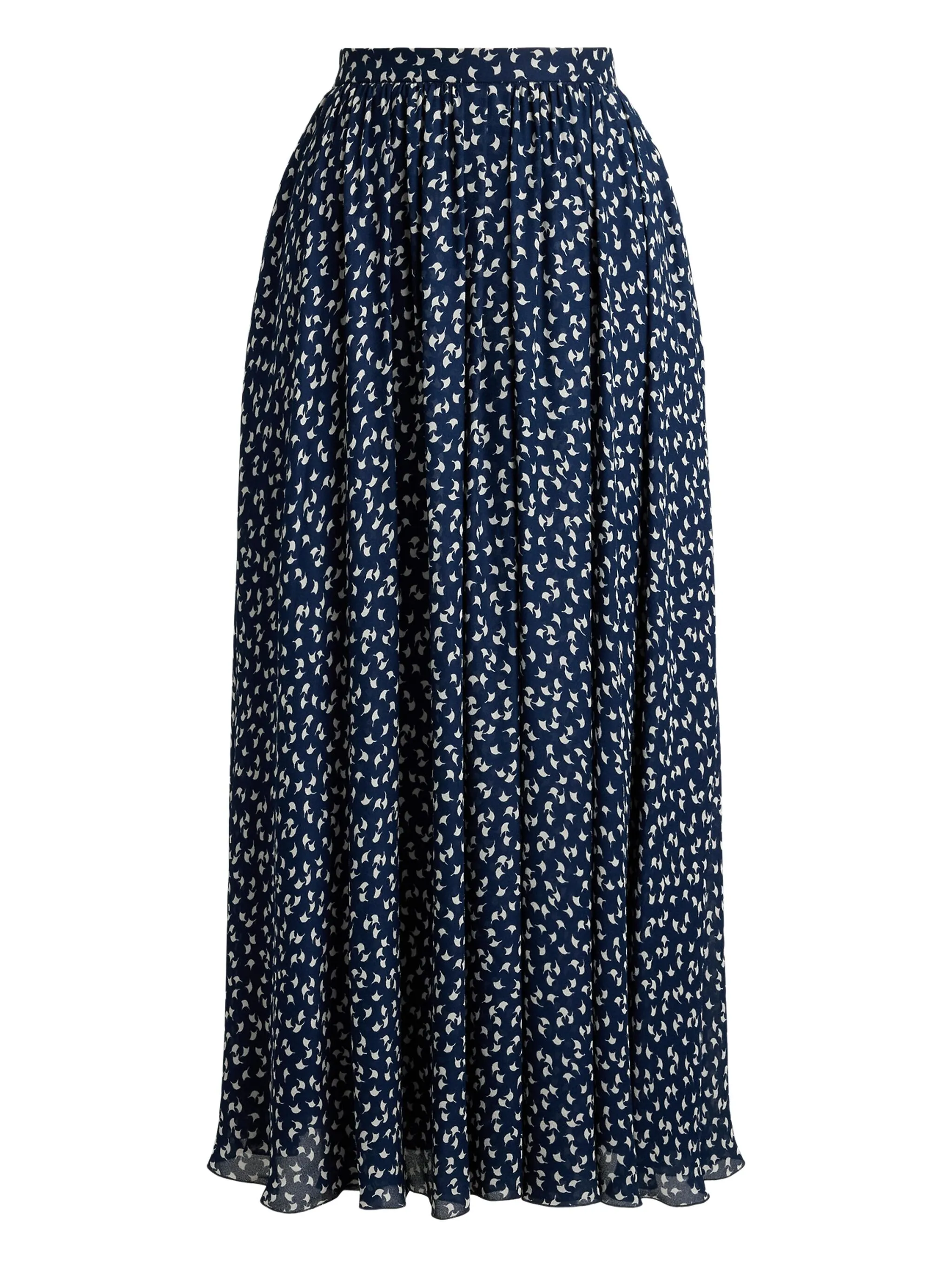 

Юбка миди Rebekah с геометричным принтом Ralph Lauren Collection, синий