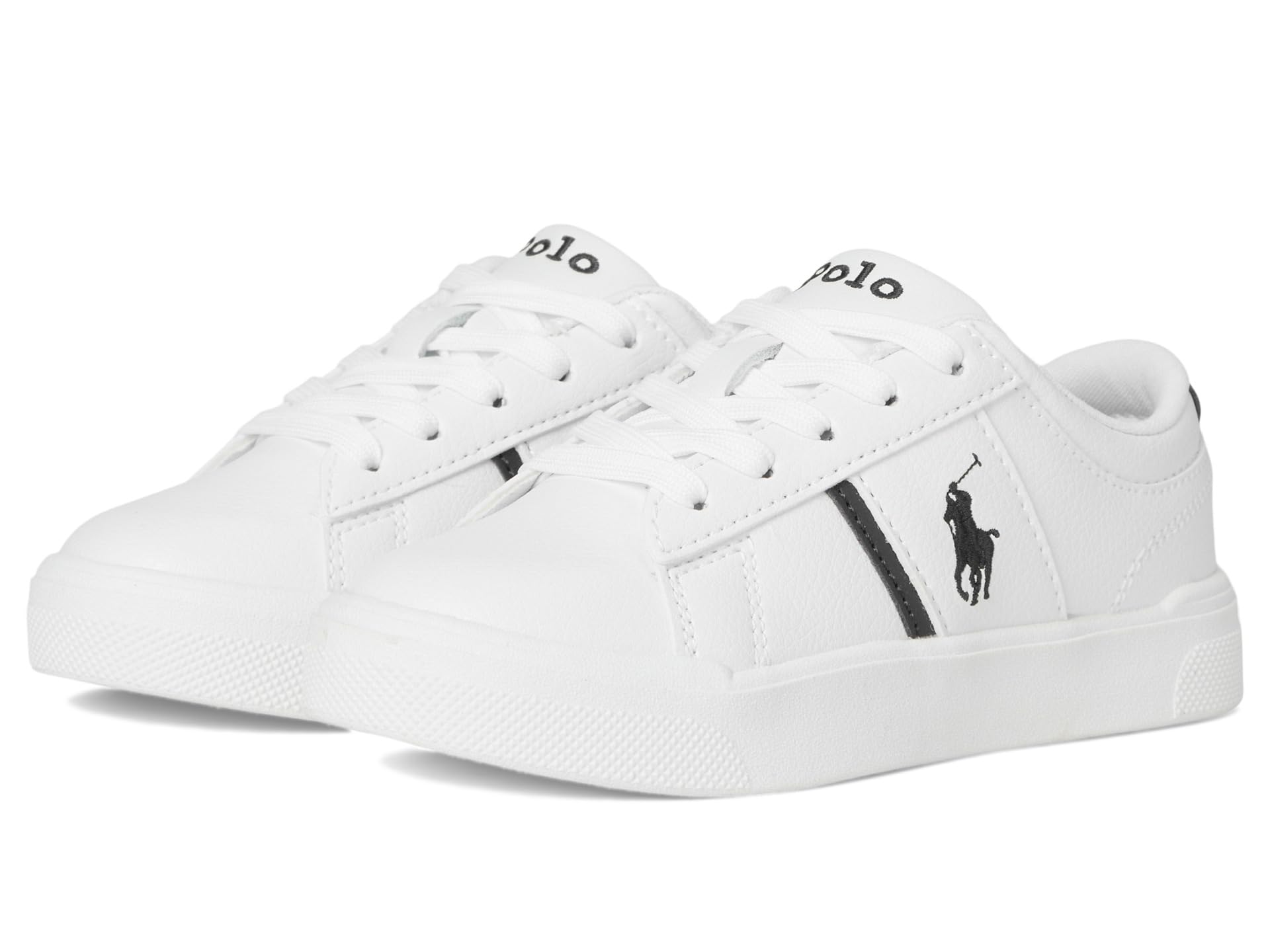

Кроссовки Polo Ralph Lauren Kids Frazier, цвет White/Navy