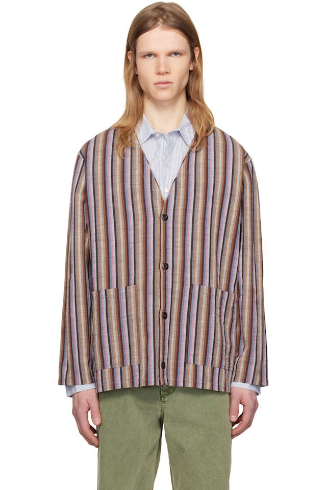 

Кардиган Sol aizu Pilgrim Surf + Supply, цвет mustard stripe