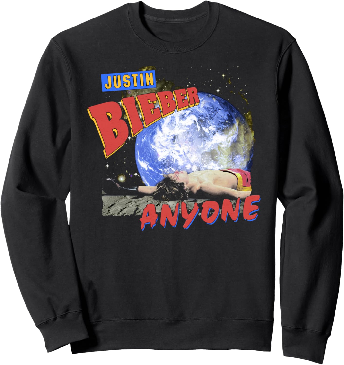 

Официальная толстовка Джастина Бибера Anyone Space, черная Justin Bieber, Черный, Официальная толстовка Джастина Бибера Anyone Space, черная Justin Bieber