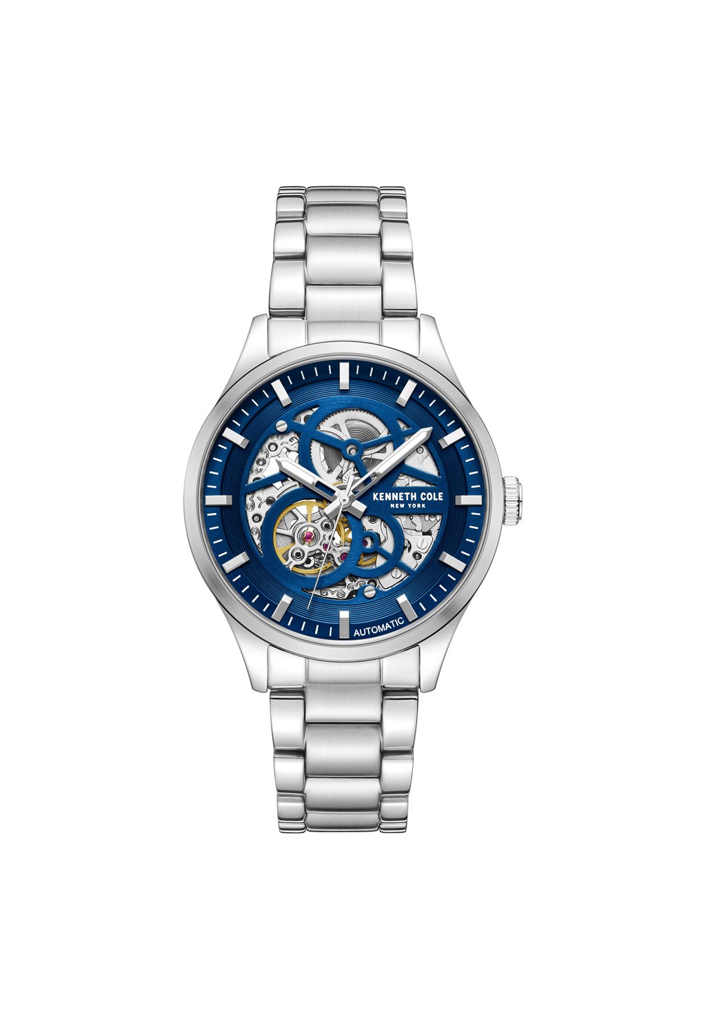 

Часы AUTOMATIC ROUND Kenneth Cole, синий