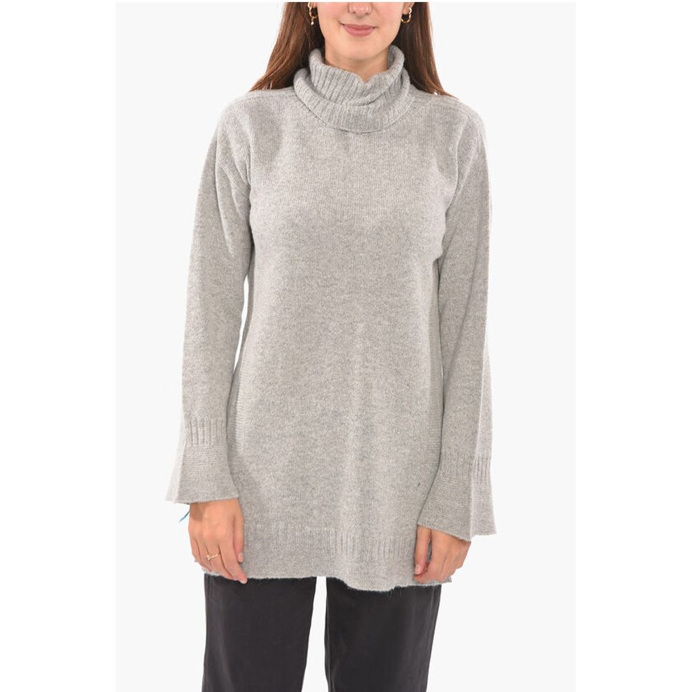 

Свитер из шерсти альпаки с водолазкой Woolrich, Gray