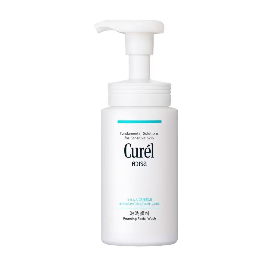 

Curel INTENSIVE MOISTURE CARE Пенка для умывания 150мл, White